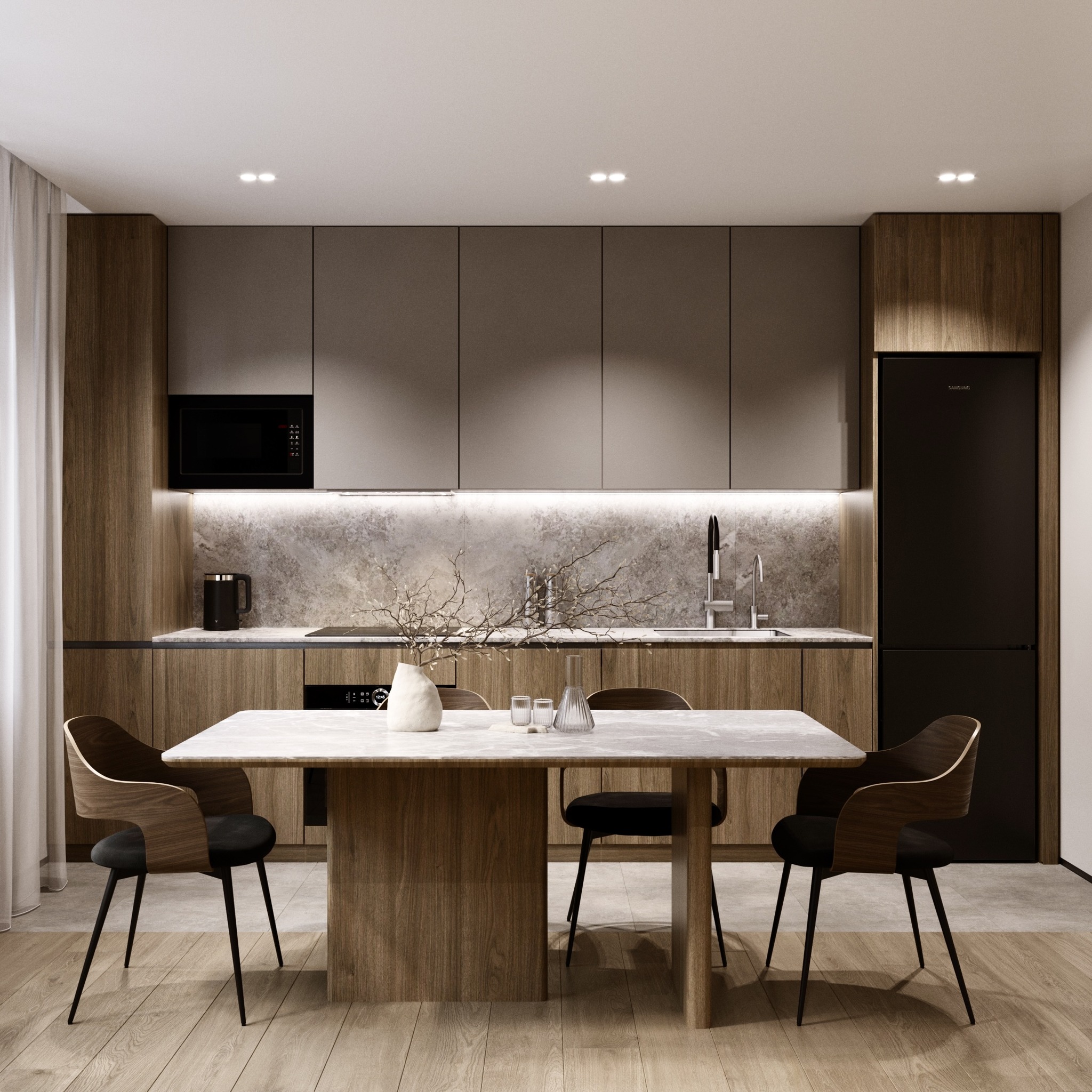 Thiết kế nội thất bếp hiện đại