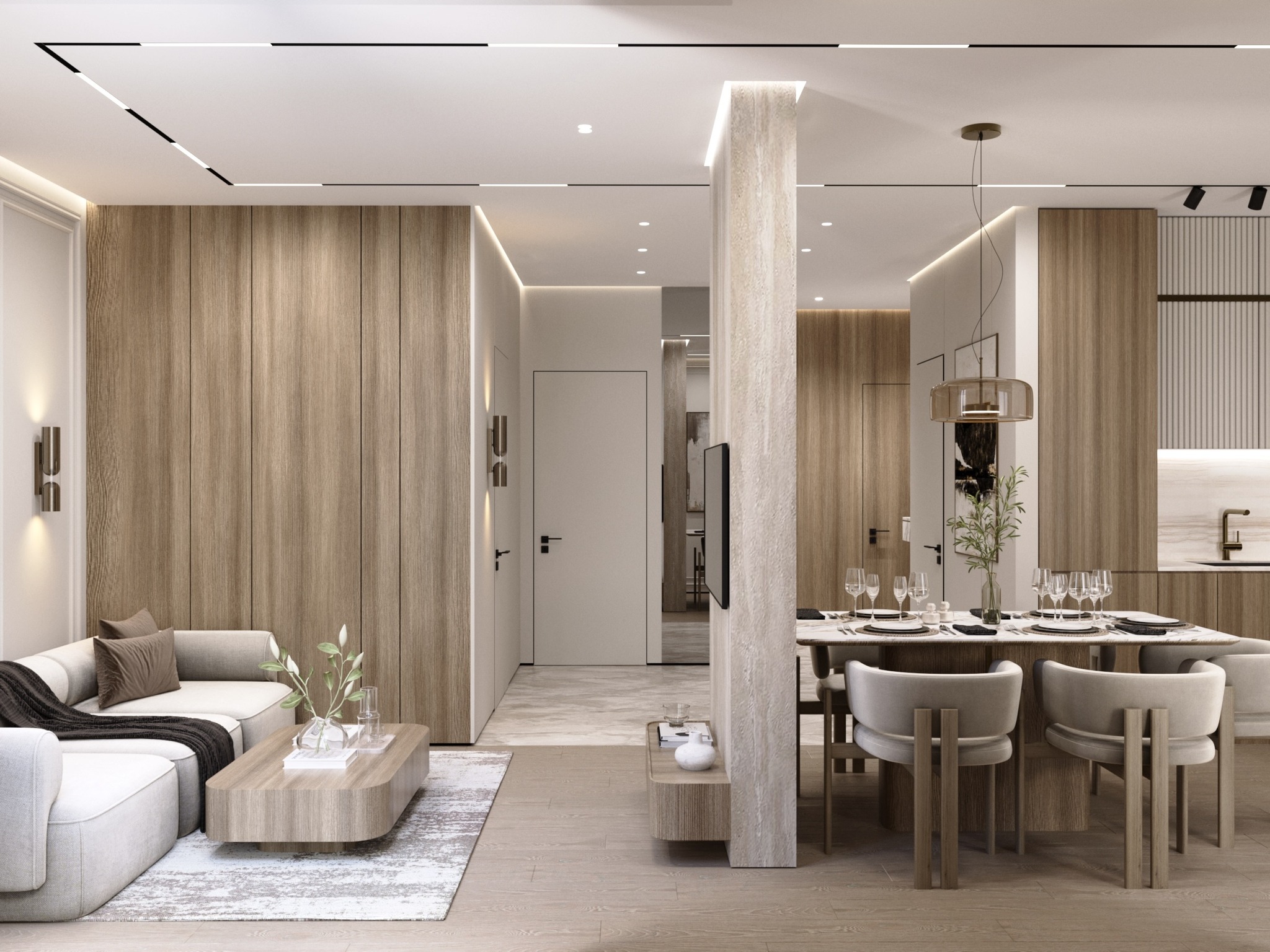 Thiết kế nội thất bếp hiện đại