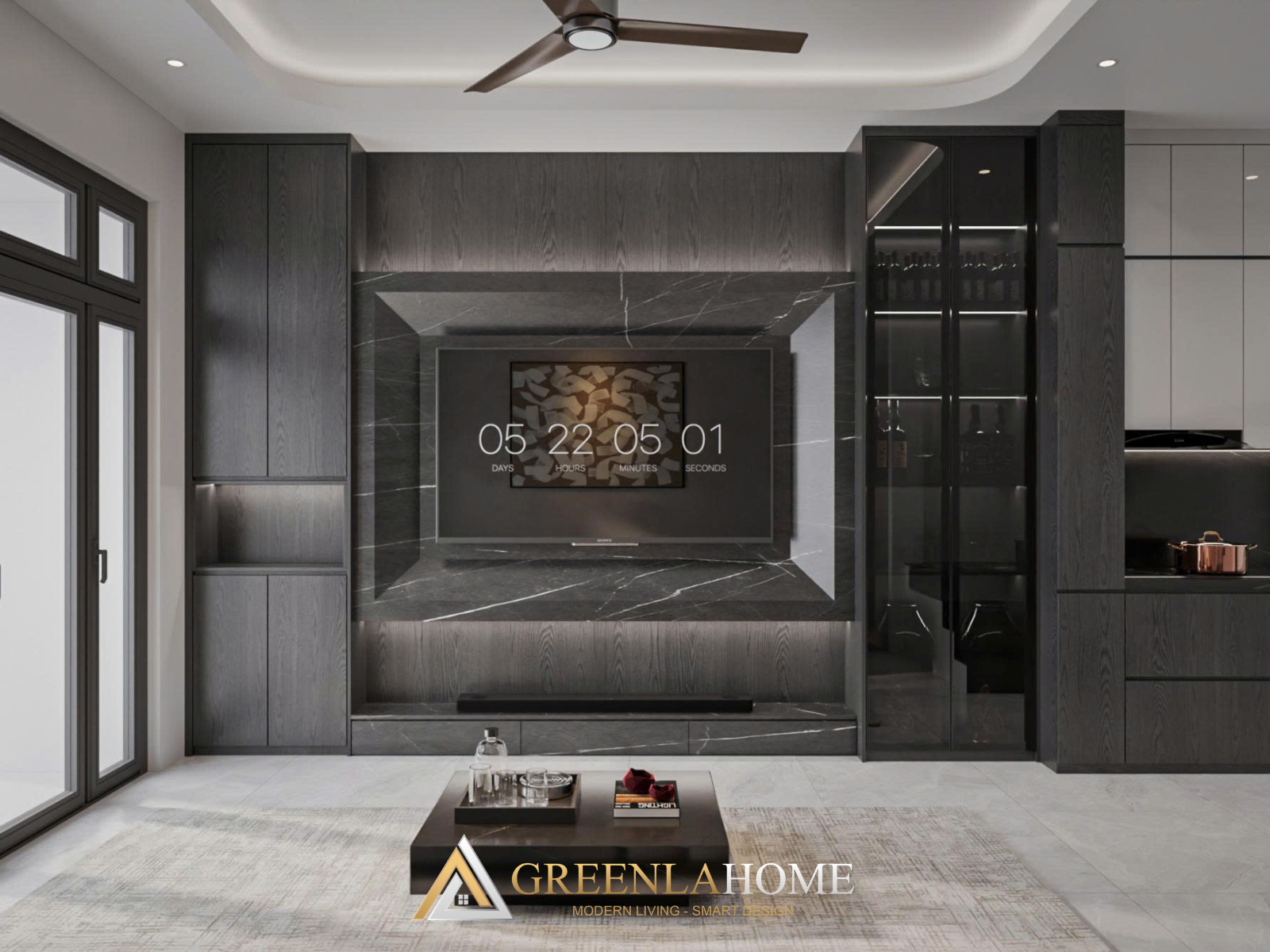 Thiết kế thi công nội thất trọn gói - Greenlahome